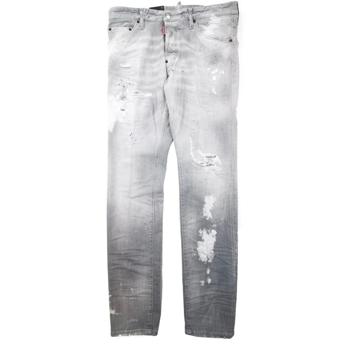 DSQ Slim Fit Multi Paint Jeans