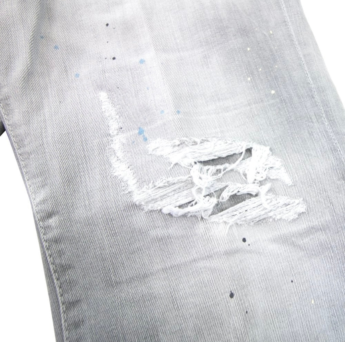 DSQ Slim Fit Multi Paint Jeans