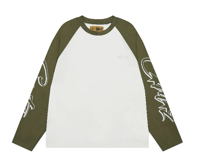 SEVENPETALS x CZ Longsleeve Green