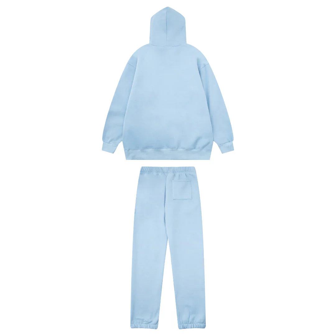 Sp5der Tracksuit Baby Blue