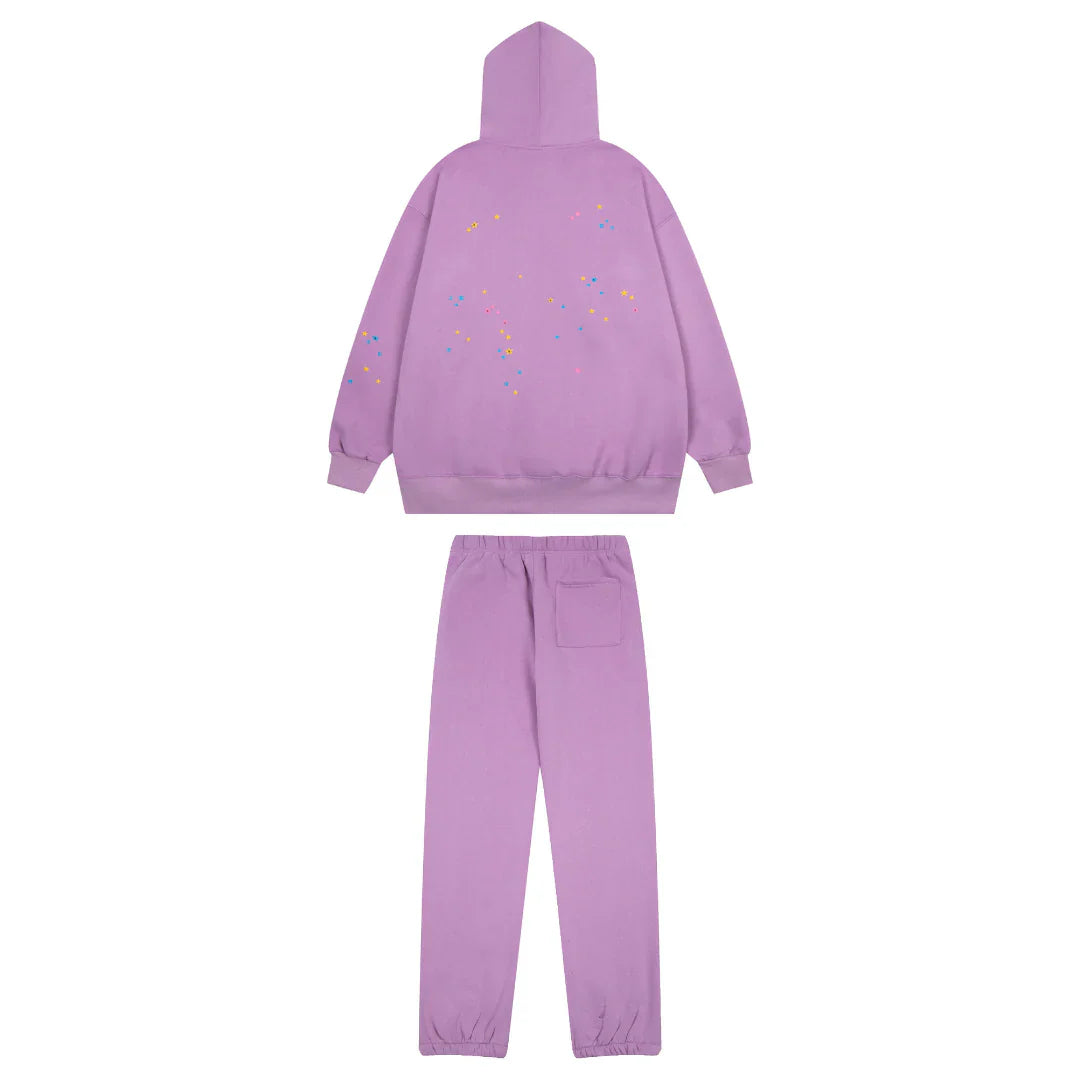 Sp5der Tracksuit Purple
