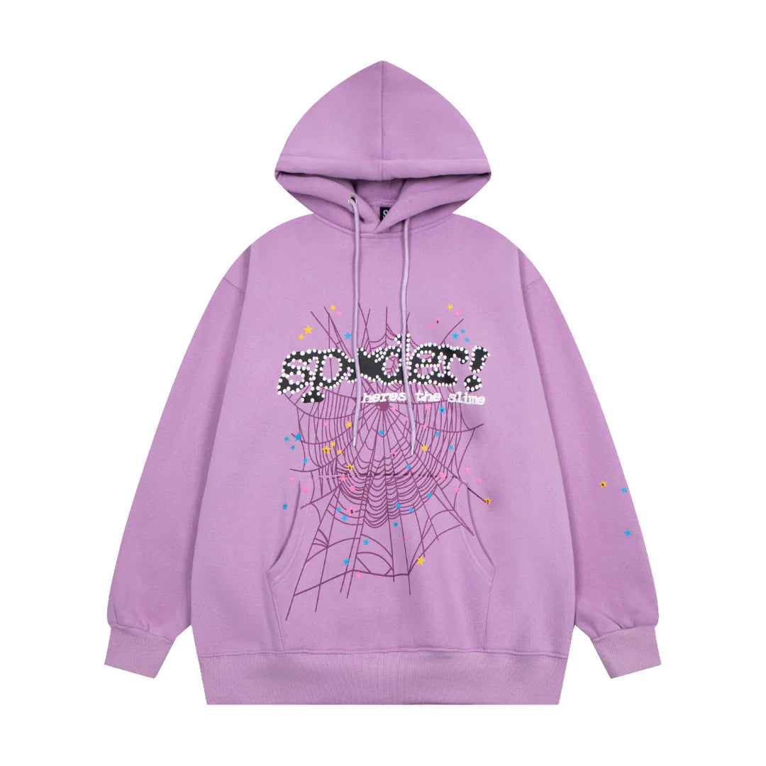 Sp5der Tracksuit Purple