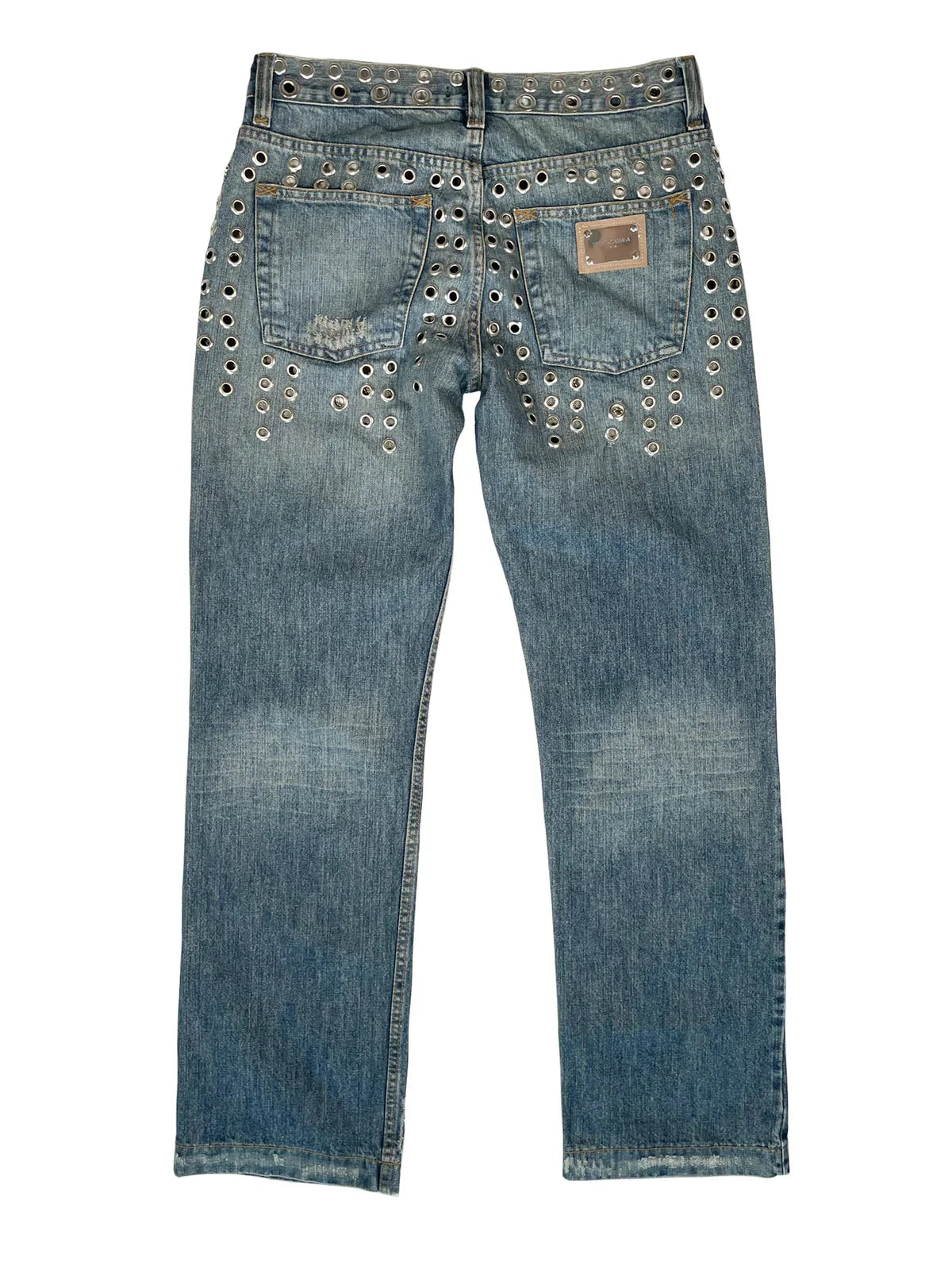 D&G Eyelets Bootcut Jeans