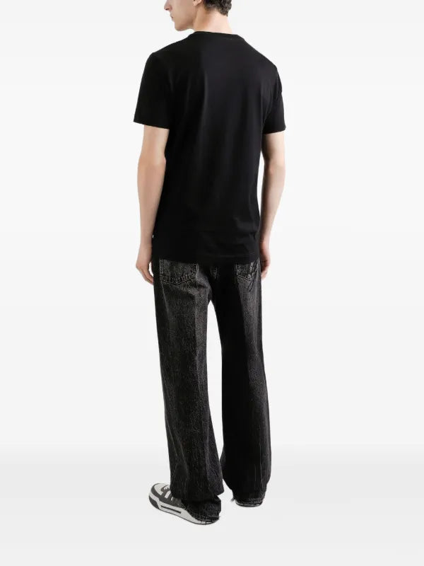 D&G Black Straight-Leg Jeans
