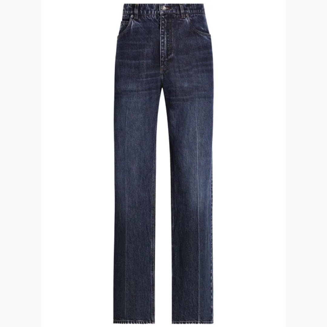 D&G Loose-Fit Blue Jeans